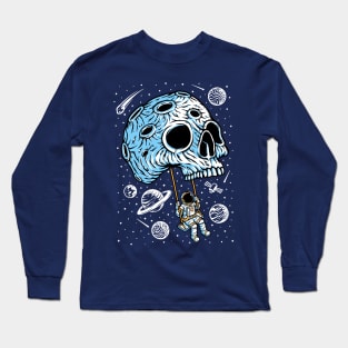 Space Skull Swing Long Sleeve T-Shirt